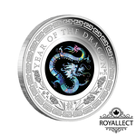 Perth Mint: Lunar III - Year of the Dragon 1 oz Silver 2024 Proof Opal, , large