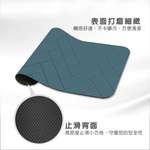 【Monster】 Soft Diatomaceous Earth Absorbent Mat – Slate Pattern Series (60x40cm) – Mineral Gray, , large