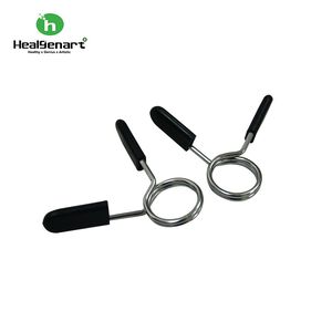 【Healgenart】啞鈴桿彈簧固定器 啞鈴片固定夾 2入