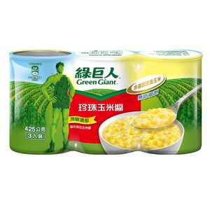 [箱購]綠巨人珍珠玉米醬(3入組)x 8組/箱