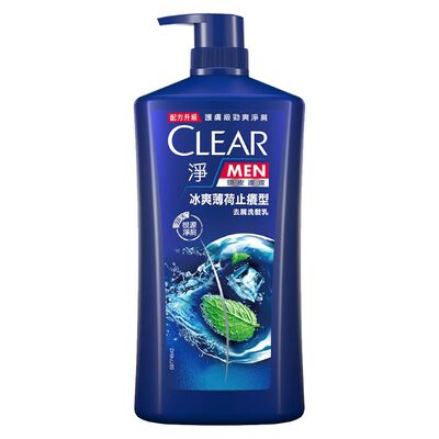 Clear淨男士去屑洗髮乳冰爽薄荷止癢1200g