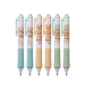 【得力Deli 】Butter bear微胖中性筆(顏色隨機出貨)