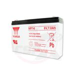 YUASA NP7-6 Lead-acid Battery 6V7Ah UPS Emergency Lighting Rechargeable Lamp Electronic Scale Power Tools Children's Electric Car, , large
