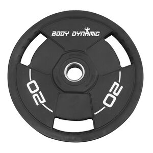 【德旺健身器材】 PU槓片-20kg (一組兩入)