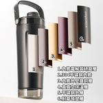 【H&R安室家】304不鏽鋼提把保溫杯(帶茶倉)650ml(H87), , large