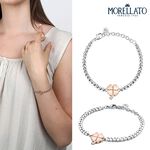 【快速出貨】MORELLATO TALISMANI系列 不鏽鋼 四葉草手鍊 SAUY15, , large