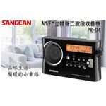 SANGEAN AM/FM Dual-Band Digital Clock Radio (Black) PR-D4BK, , large