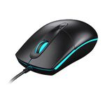 KTnet M8 LED Optical Mouse 1000DPI Ergonomic Design Breathing Light Effect, , large