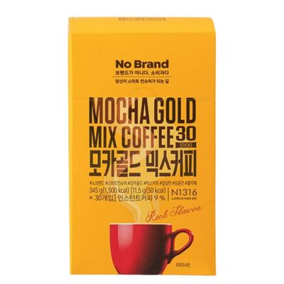 No Brand 三合一摩卡金牌咖啡30入