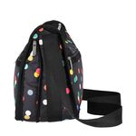 Lesportsac Deluxe Everyday Bag 都會時尚斜背包/ 圓點漂浮氣球 黑色, , large