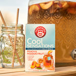 【TEEKANNE】Peach-Passion Fruit Cold brew tea (2.5g x 18bags/box) , , large