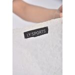 (S) ly sports白色罩衫二手衣, , large