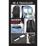 AGVA TRAVELLER DAYPACK 15.6'' -BLUE, , large