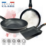 CLARE 可蕾爾 羽鑽不沾平底鍋IH附蓋 30cm-Leidea樂德兒, , large