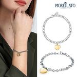 【快速出貨】MORELLATO TALISMANI系列 不鏽鋼 愛心手鍊 SAVZ10, , large