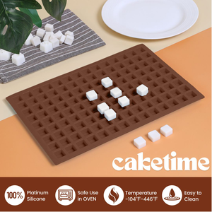 Square Silicone Candy Molds - Mini Silicone Molds for Hard Candy
