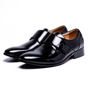 母子鱷魚商務紳士皮鞋-黑26