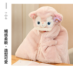 LinaBell Lazy Blanket &ndash; Pink Fox Design, Cozy Home Shawl, Perfect for Gifts & Gift Exchange 🎁, , large