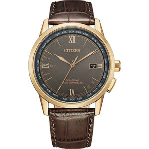 CITIZEN 星辰 限量光動能電波萬年曆手錶 CB0158-10H