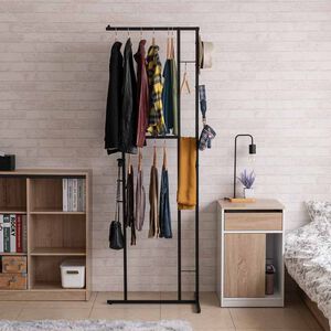 黑森雙層多勾掛衣架<DIY組裝商品>