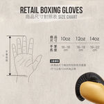 [秉宸] Reebok 拳擊訓練手套 黑金 (共三規格) 散打手套 格斗搏擊 拳套 RSCB-11117GB, , large
