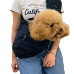 [天群健康] EZ-CARE Pet 多款可選 寵物外出斜背袋 小犬背帶  外出背帶 雙面花色 一般款 軍綠/深藍, , large