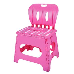 麗緻專利折疊椅粉紅