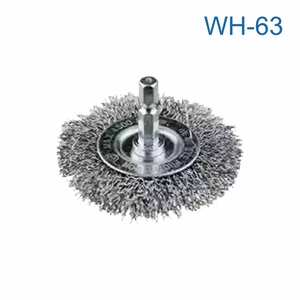 鉅玉經典｜六角柄鋼絲刷 帶柄平型 WH-63