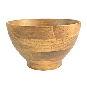 Light cooking wood bowl
