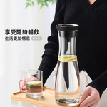 【上手家居】玻璃冷水壺-1200ml(冷水壺/玻璃水壺/玻璃壺/耐熱玻璃壺), , large