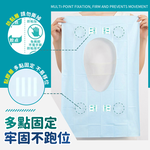 [夢巴黎] 馬桶墊 一次性馬桶墊 獨立包裝 馬桶坐墊紙 馬桶座墊 馬桶坐墊套 馬桶坐墊 馬桶墊紙, 藍色, large