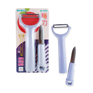 Dual purpose paring knife