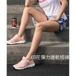 [Tectop探拓戶外]92442印花款彈力跑步短褲 透濕 排汗 輕量 快乾, , large