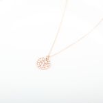 【Angel & Me】守護 生命樹 s925 純銀 厚鍍 18k 玫瑰金 項鍊 福音 聖誕節禮物, , large