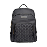 【lapagayo】歐洲訂製小香格紋精品後背包- PI-06417A-1-09黑色, , large