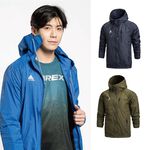 【AREXSPORT】AS-7430 衝鋒外套 加大防風外套 休閒防風外套 現貨加大外套 收納外套 男女外套 登山外套, , large