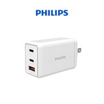【Leo手機周邊專賣店】PHILIPS飛利浦 GaN氮化鎵PD 65W充電器 / DLP6341C, , large