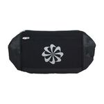 NIKE CHALLENGER腰包(大) 隨身包 休閒 慢跑 戶外運動 反光 雙層拉鍊 輕量 透氣 乾爽 舒適 藍綠 黑, , large