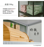 【Y HOUSE】75x45x60cm perforated board two-layer shelf perforated board shelf iron rack - paint white, , large