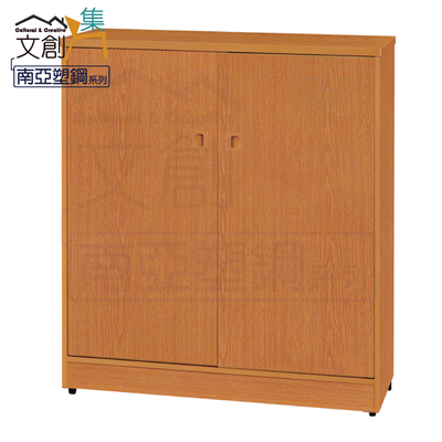 【文創集】雷凱 環保3.1尺南亞塑鋼二門鞋櫃(客約商品)