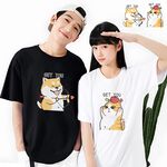 JZ TEE Cat & Shiba Inu - GET YOU Graphic Tee, , large