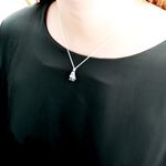 【Angel & Me】智慧 貓頭鷹御守 Owl 梟 s925 純銀項鍊 生日 週年 畢業 情人節 聖誕節 禮物, , large