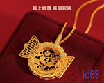 [ides愛蒂思] 輕珠寶時尚設計開運系列項鍊/開門見喜, , large