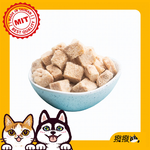 【買一送一｜惜福好食光】[撥撥] 虱目魚丁 - 邱家兄弟無毒養殖，貓狗適用原肉凍乾｜每包40g (效期到2025/9/18) (下單須為雙數), , large