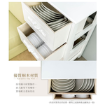 【Y HOUSE】European style four-layer drawer cabinet storage cabinet wooden drawer cabinet wooden storage cabinet, , large