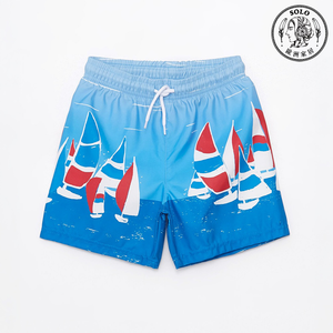 【SOLO Vintage】LCW Boys Beach Swim Trunks Swimwear 40+ UV Protection 9-10y