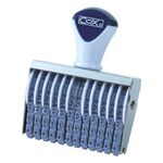 COX三燕 3號字十二連號碼印/數字章, , large