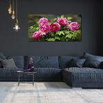 【御畫房】花開富貴 國家一級畫師手繪油畫60×120cm(VF-61), , large