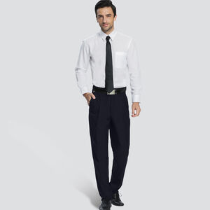 Mens Smart Trousers With Folds