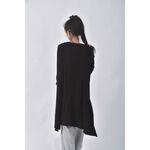 (F) 【安于晴Charlene私服】roco roco質感黑色罩衫二手衣, , large